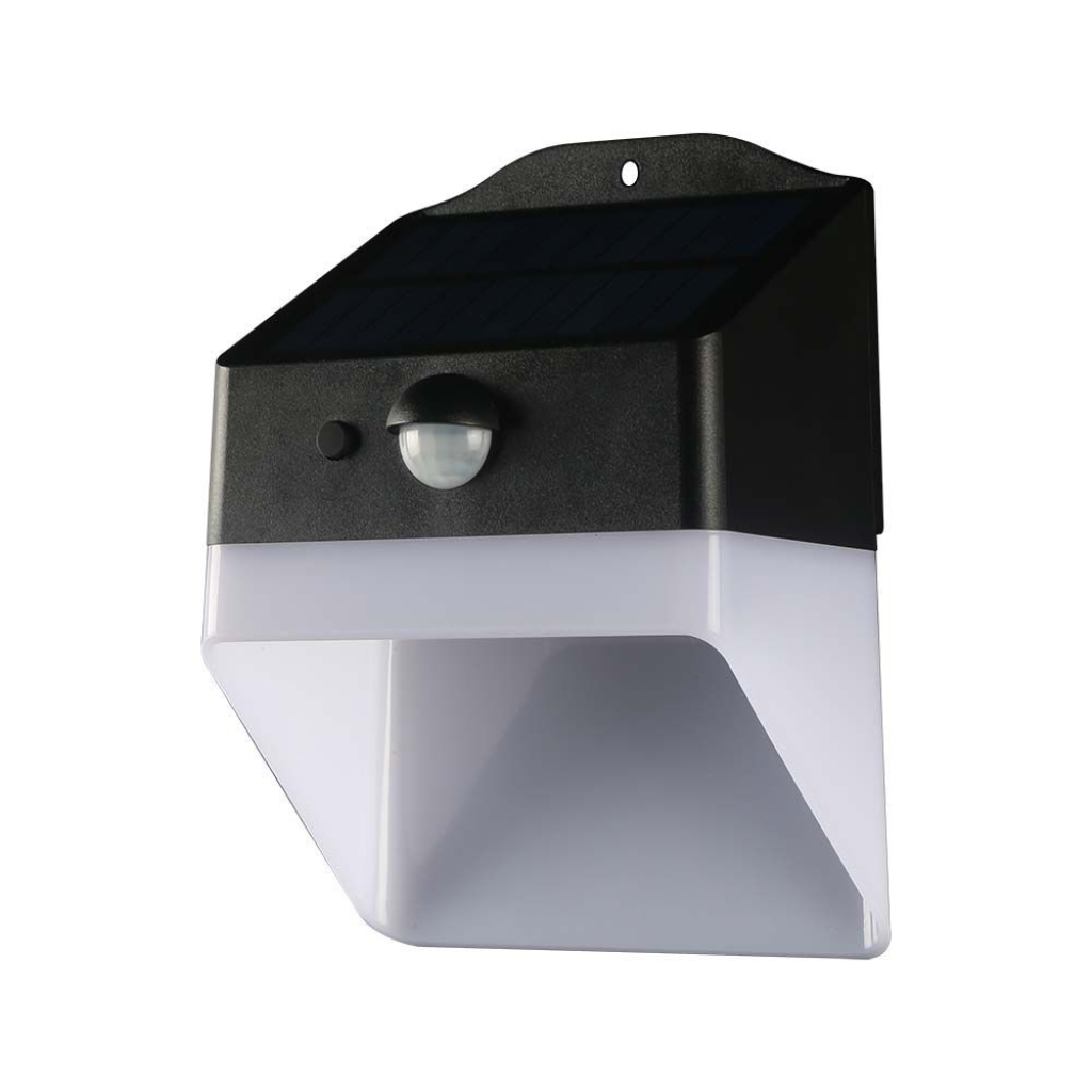 Lampe LED solaire de jardin 2 W — IP65, 4000K (VT-422)