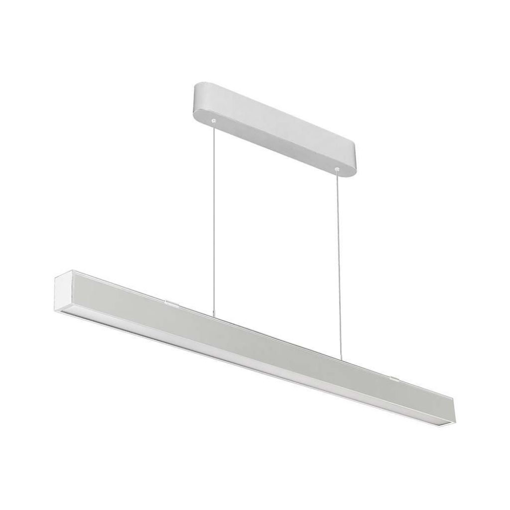 Luminaire LED linéaire suspendu 40 W — IP20, 3000K