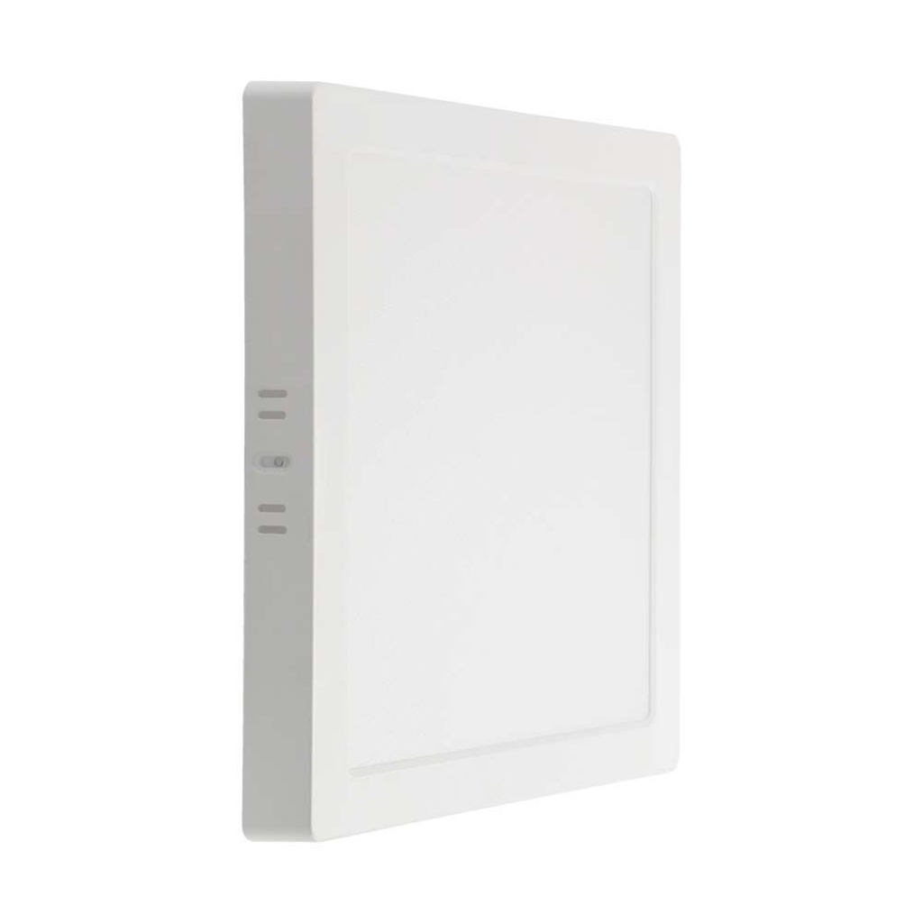 Plafonnier LED carré 18 W — IP20, 6500K (VT-61018)