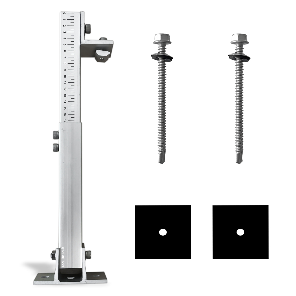 Structure de montage pour panneaux solaires (11385)