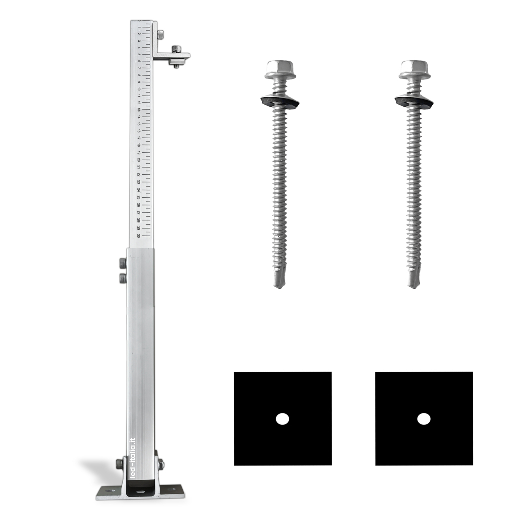 Structure de montage pour panneaux solaires (11386)