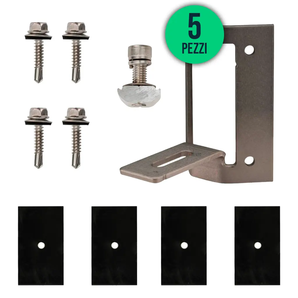 Structure de montage pour panneaux solaires (11584)
