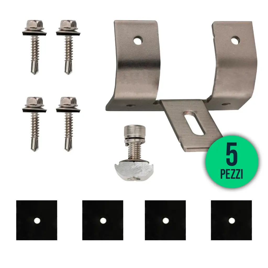 Structure de montage pour panneaux solaires (11585)