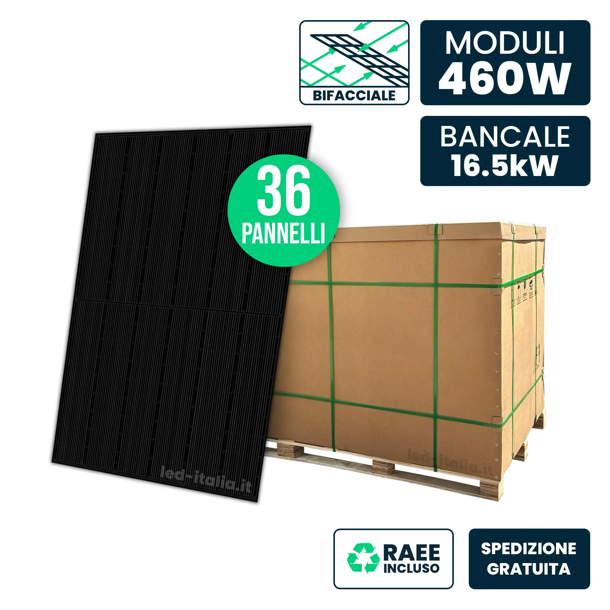 Panneau solaire photovoltaïque 460 Wp (1246036)