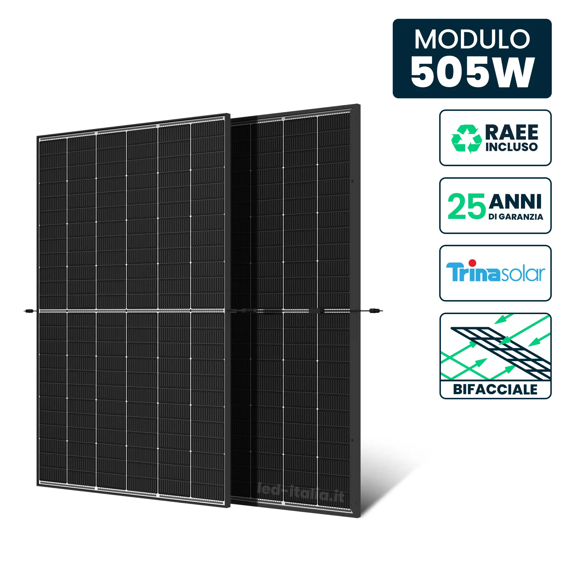 Panneau solaire photovoltaïque 505 Wp — Trina Solar