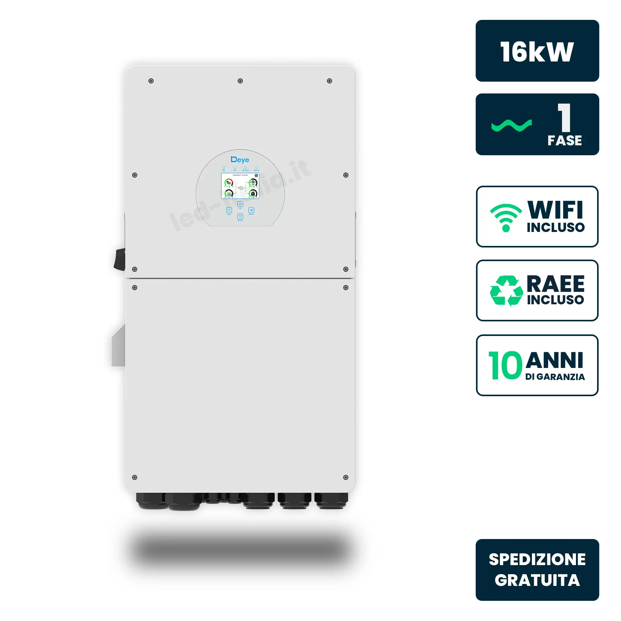 Onduleur solaire 16 kW Deye
