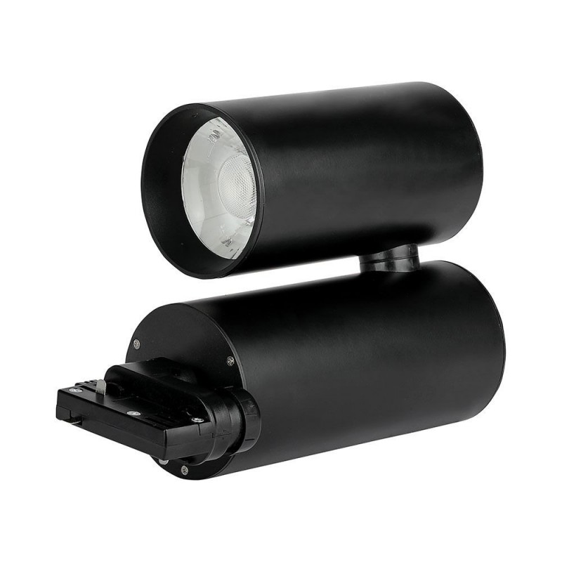 Spot LED sur rail triphasé 30 W — IP20, 6400K