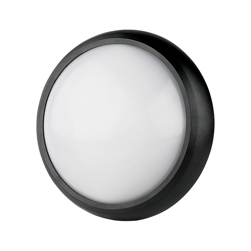 Plafonnier LED rond 12 W — IP54, 3000K