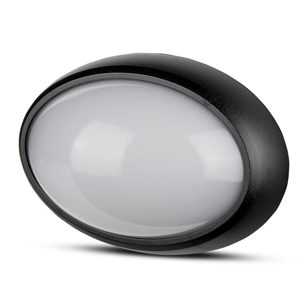 Plafonnier LED ovale 12 W — IP54, 3000K
