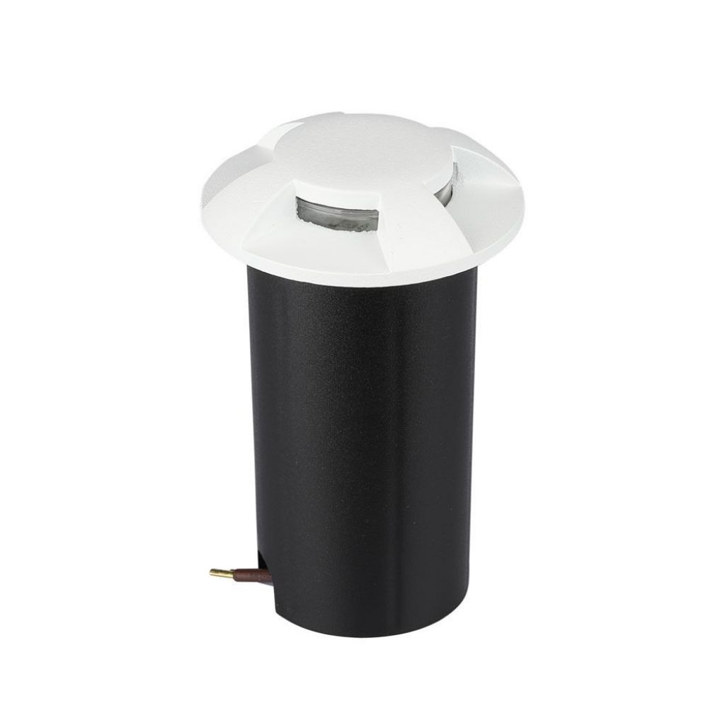 Balise de sol LED encastrable 1 W — IP67, 6500K (VT-1171-W)