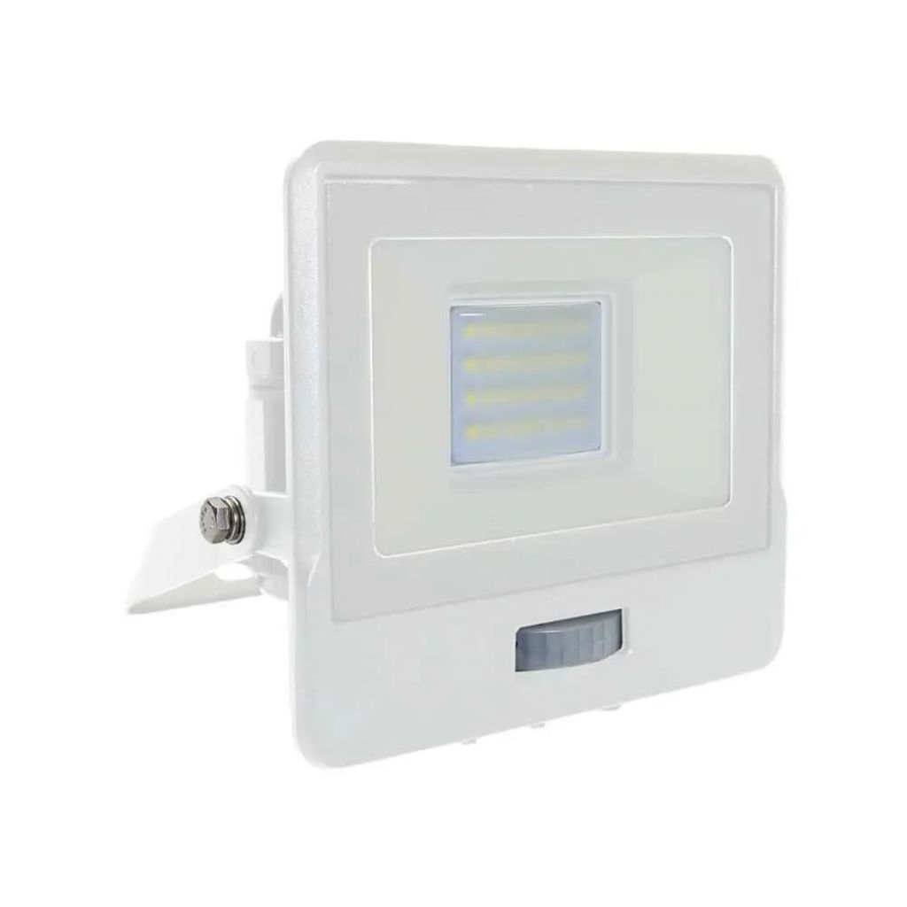 Projecteur LED avec détecteur 20 W — IP65, 6500K (VT-128S)