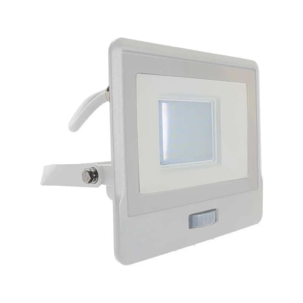Projecteur LED avec détecteur 30 W — IP65, 6500K (VT-138S-1)