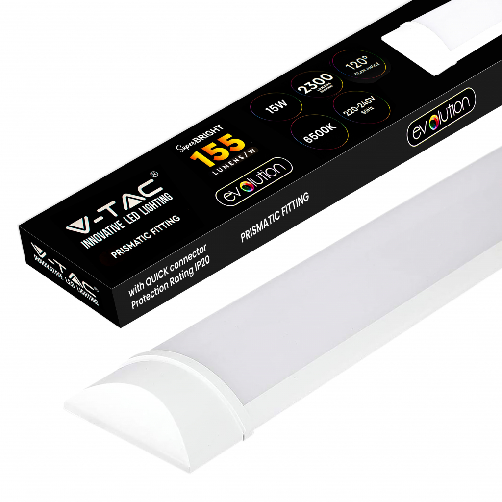 Connecteur pour luminaire linéaire encastré 15 W — IP20, 6500K
