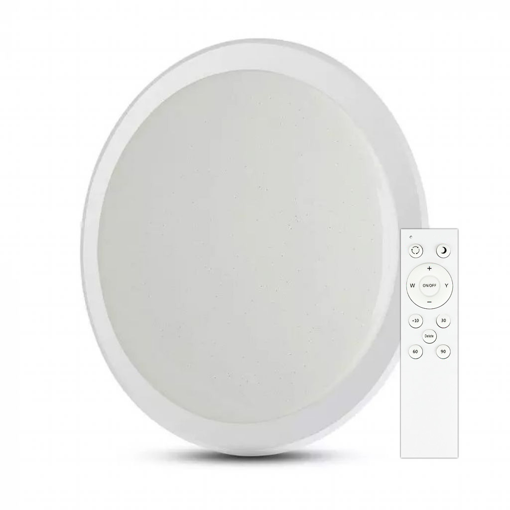 Plafonnier LED rond 60 W — IP20, 3000K (VT-8555)