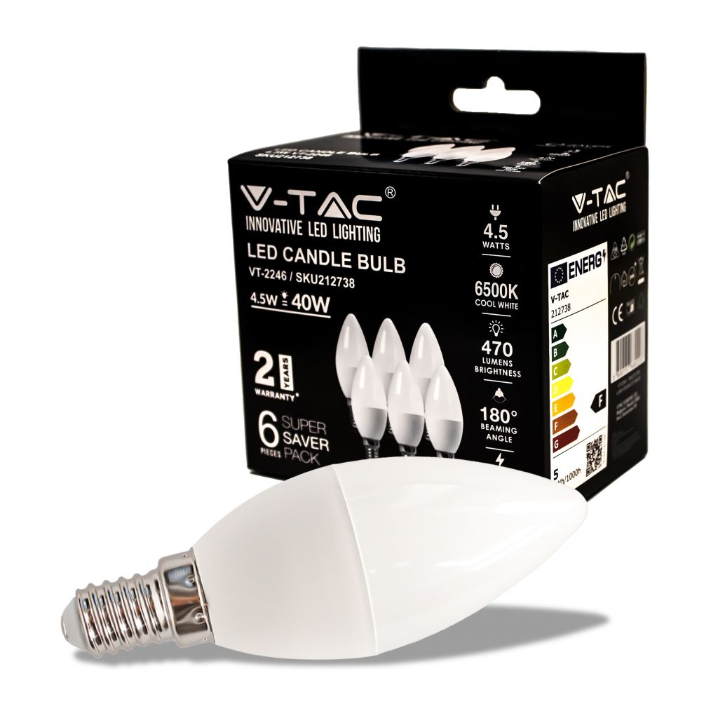 Ampoule LED 4,5 W — Candela, 6500K