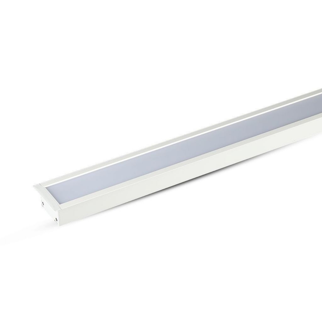 Connecteur pour luminaire linéaire encastré 40 W — IP20, 4000K (VT-7-41-W)