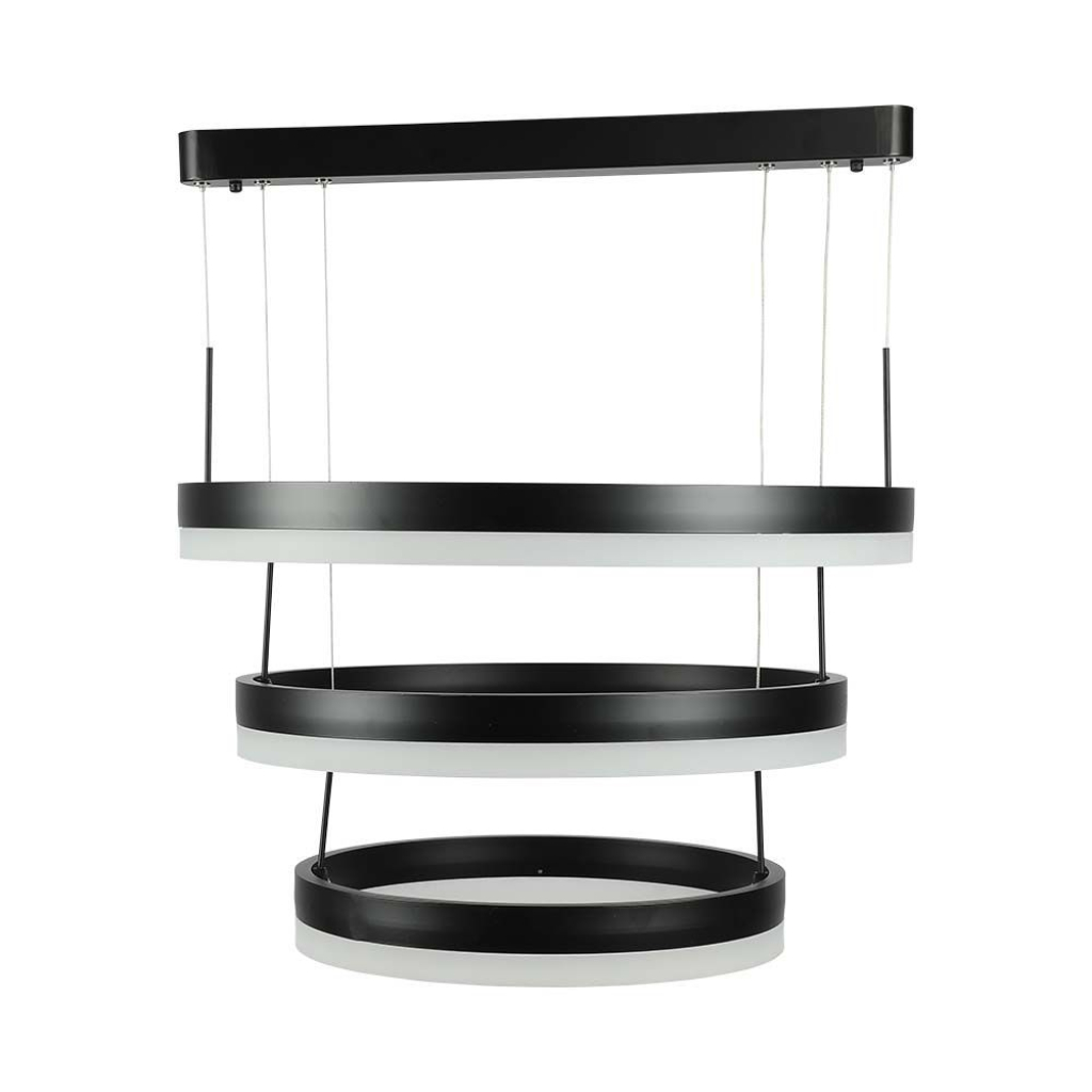 Lustre LED 86 W — IP20, 3000K (VT-82-3-B-N)