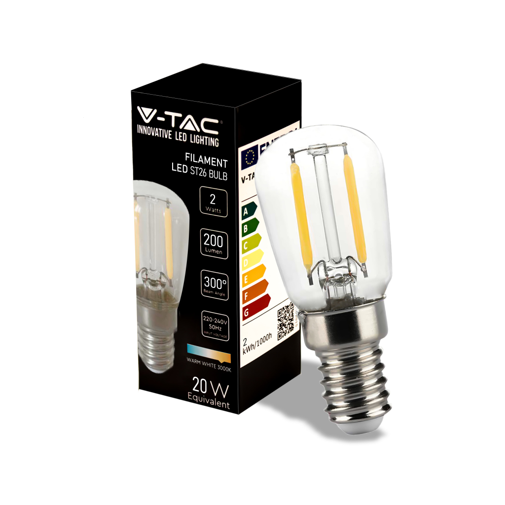 Ampoule LED E14 2 W — ST26, 3000K