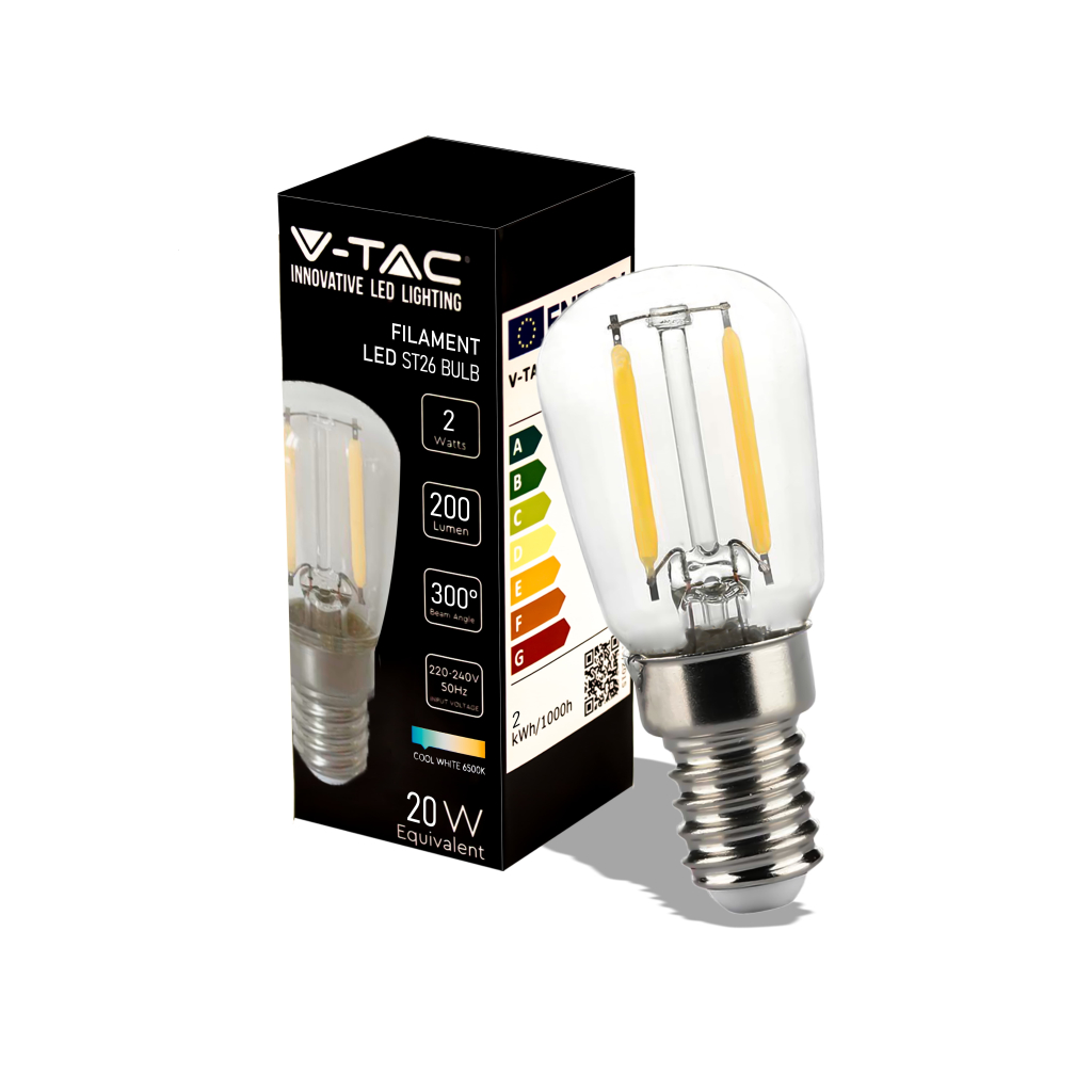 Ampoule LED 2 W — ST26, 6500K (VT-1952-N)