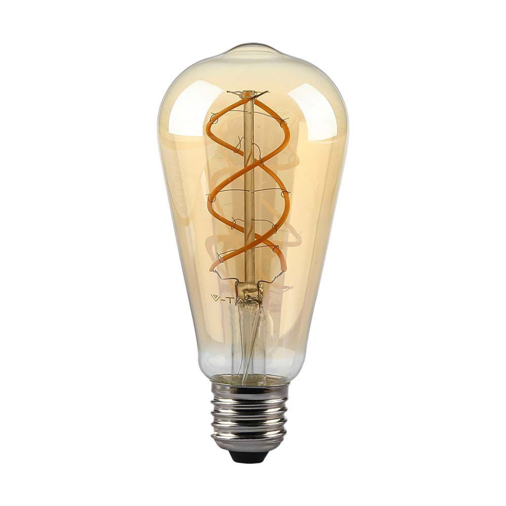 Ampoule LED E27 4,8 W — ST64, 1800K (VT-2065)
