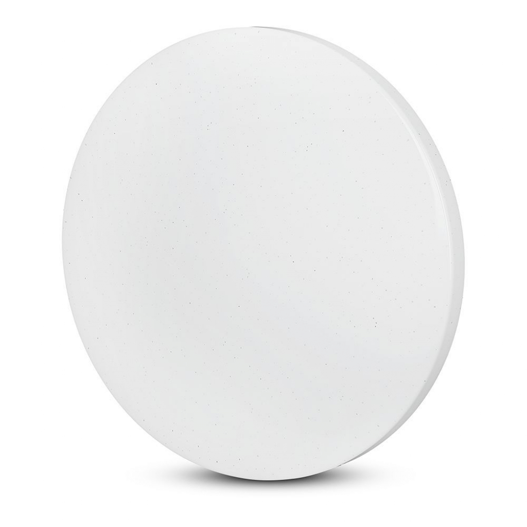 Plafonnier LED rond 12 W — IP20, 3000K (VT-8412-S-N)