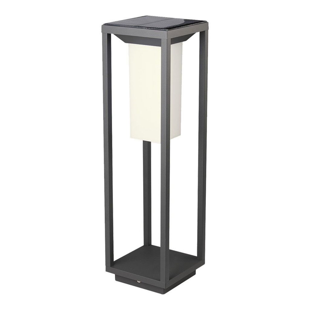 Lampe LED solaire de jardin 2 W — IP65, 3000K (VT-66-N)