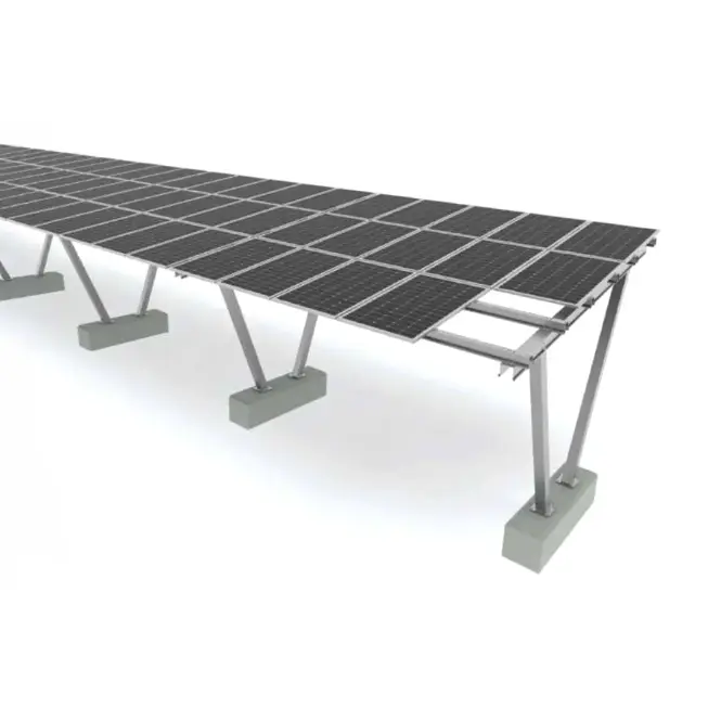 Structure de montage pour panneaux solaires (22011)