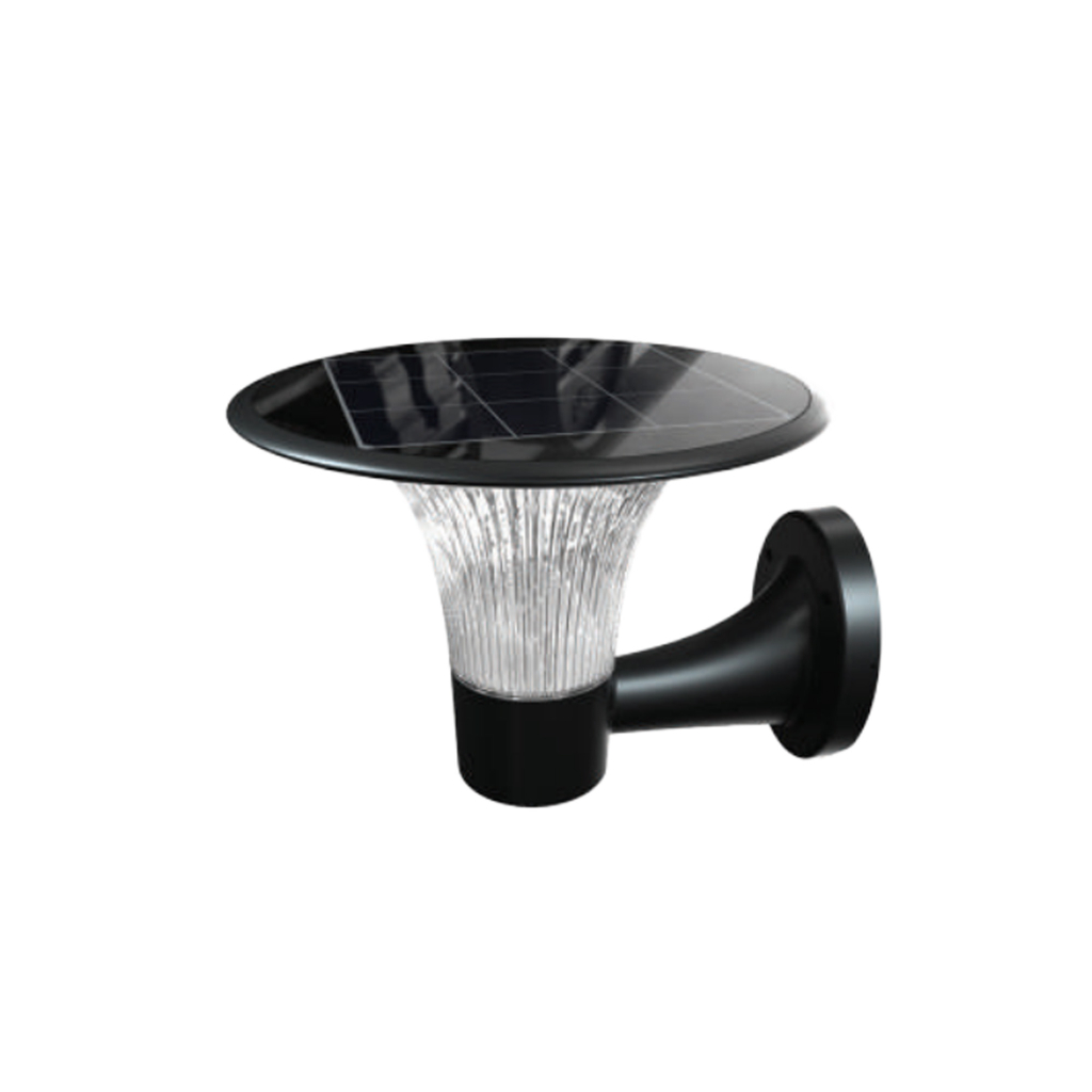 Lampe LED solaire de jardin 15 W — IP65, 4000K (VT-425)