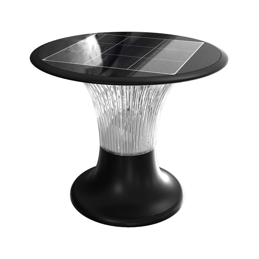 Lampe LED solaire de jardin 15 W — IP65, 4000K (VT-426)