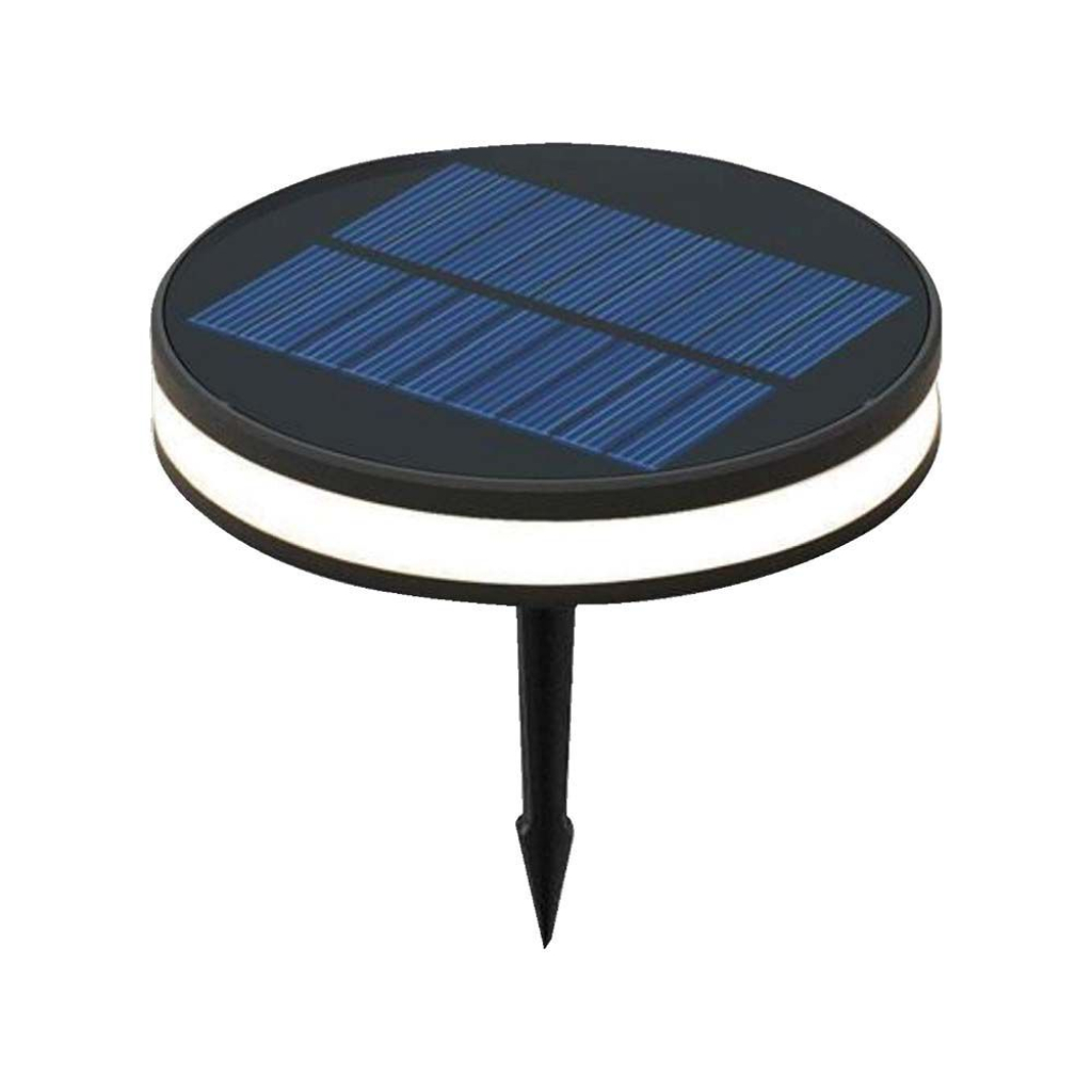 Lampe LED solaire de jardin — IP44, 3000K (VT1146)