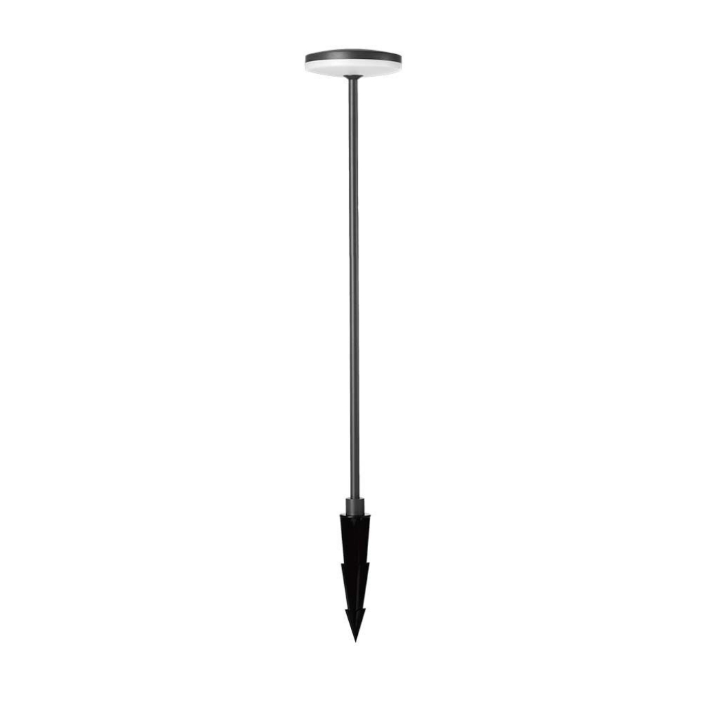 Lampadaire de jardin LED 12 W — IP65, 3000K (VT-1160)