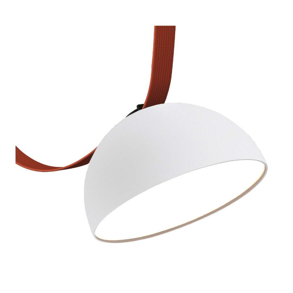 Spot LED sur rail magnétique textile 20 W — 3000K (23110)
