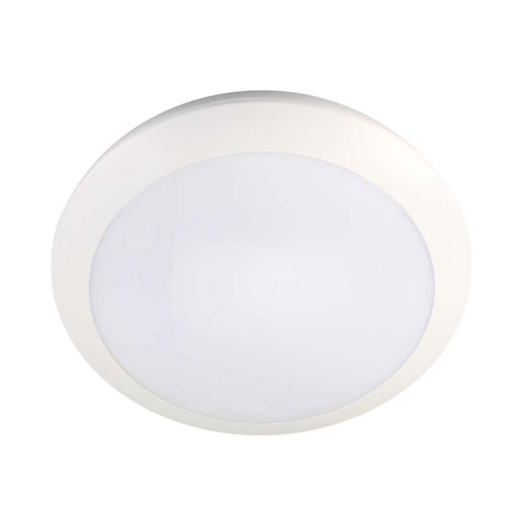 Plafonnier LED rond 20 W — IP66, 3000K