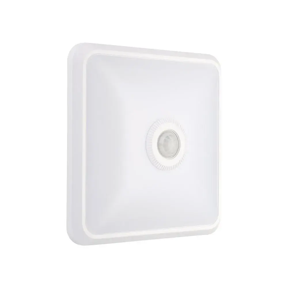 Plafonnier LED carré 12 W — IP20, 3000K (VT-81003)
