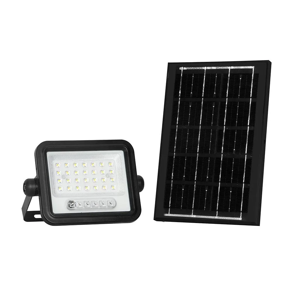 Projecteur LED solaire 5 W — IP65, 2000K