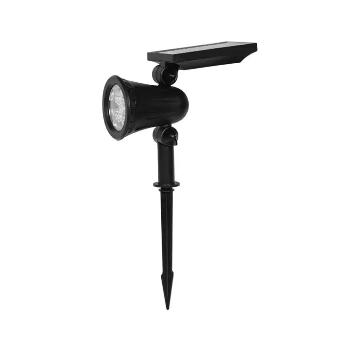 Lampe LED solaire de jardin 2 W — IP54, 3000K (VT-50154)