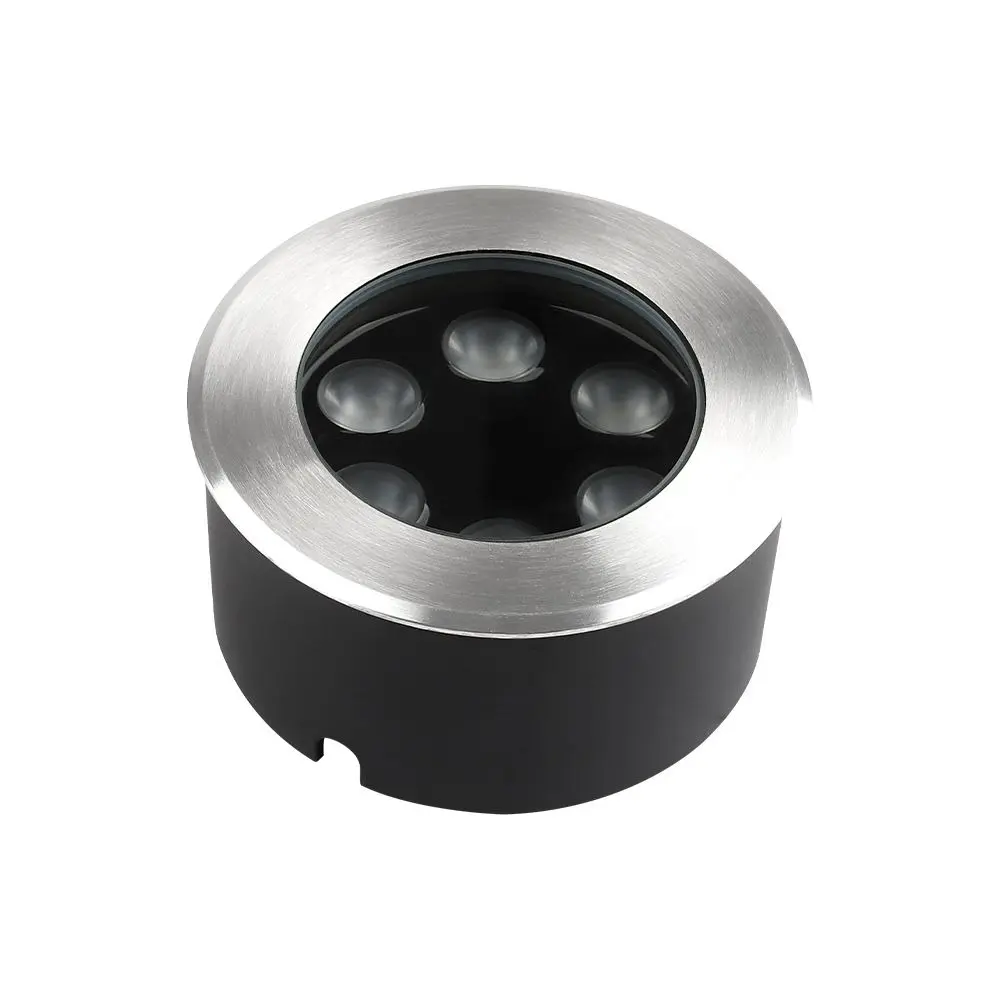 Balise de sol LED encastrable 6 W — IP67, 3000K
