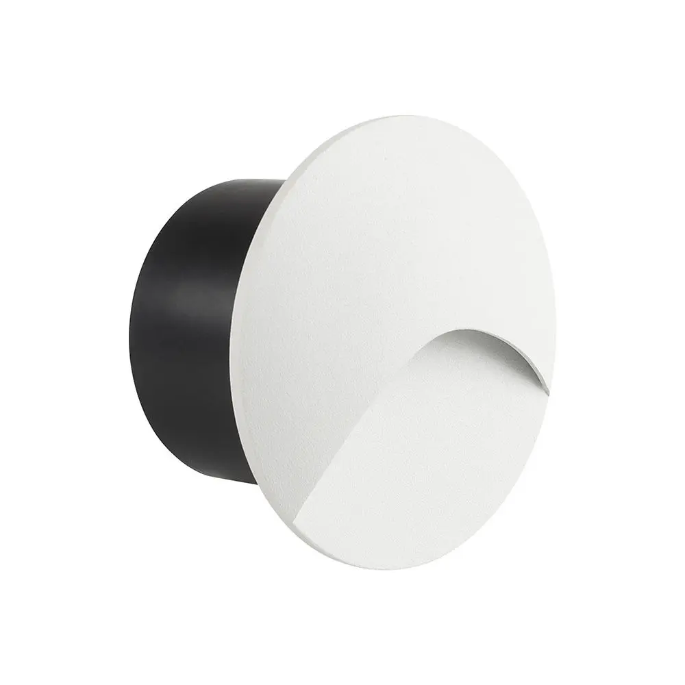 Balise de sol LED encastrable 3 W — IP65, 3000K (VT-44002RD)
