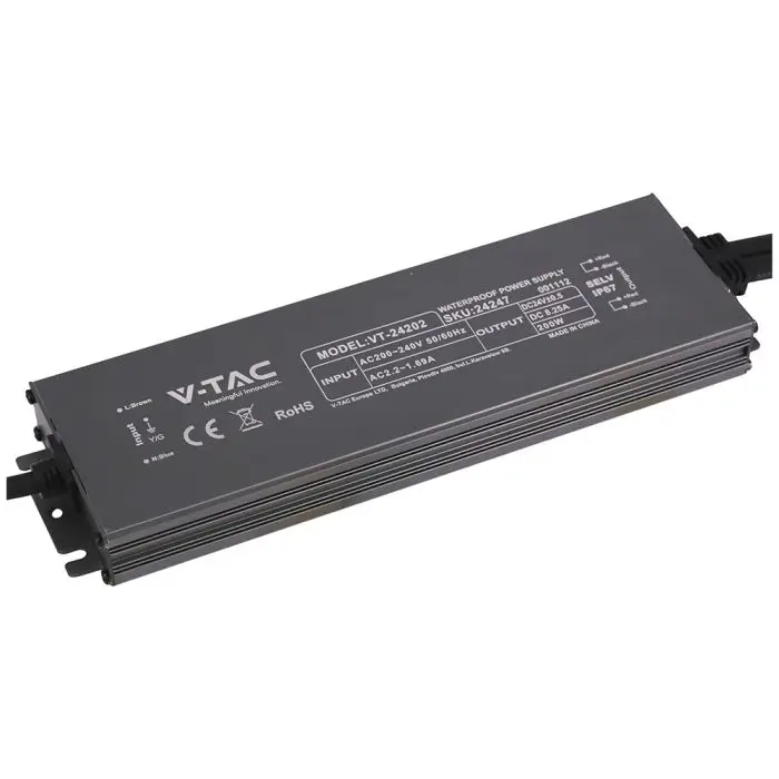 Alimentation LED 200 W — IP67 (VT-24202)