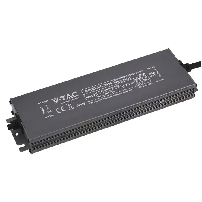 Alimentation LED 150 W — IP20 (VT-13150)