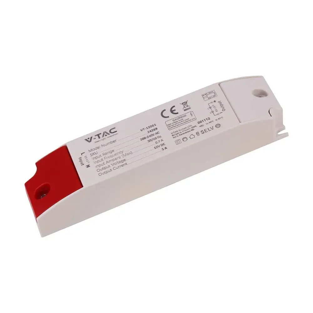 Alimentation LED 60 W — IP44 (VT-13061)