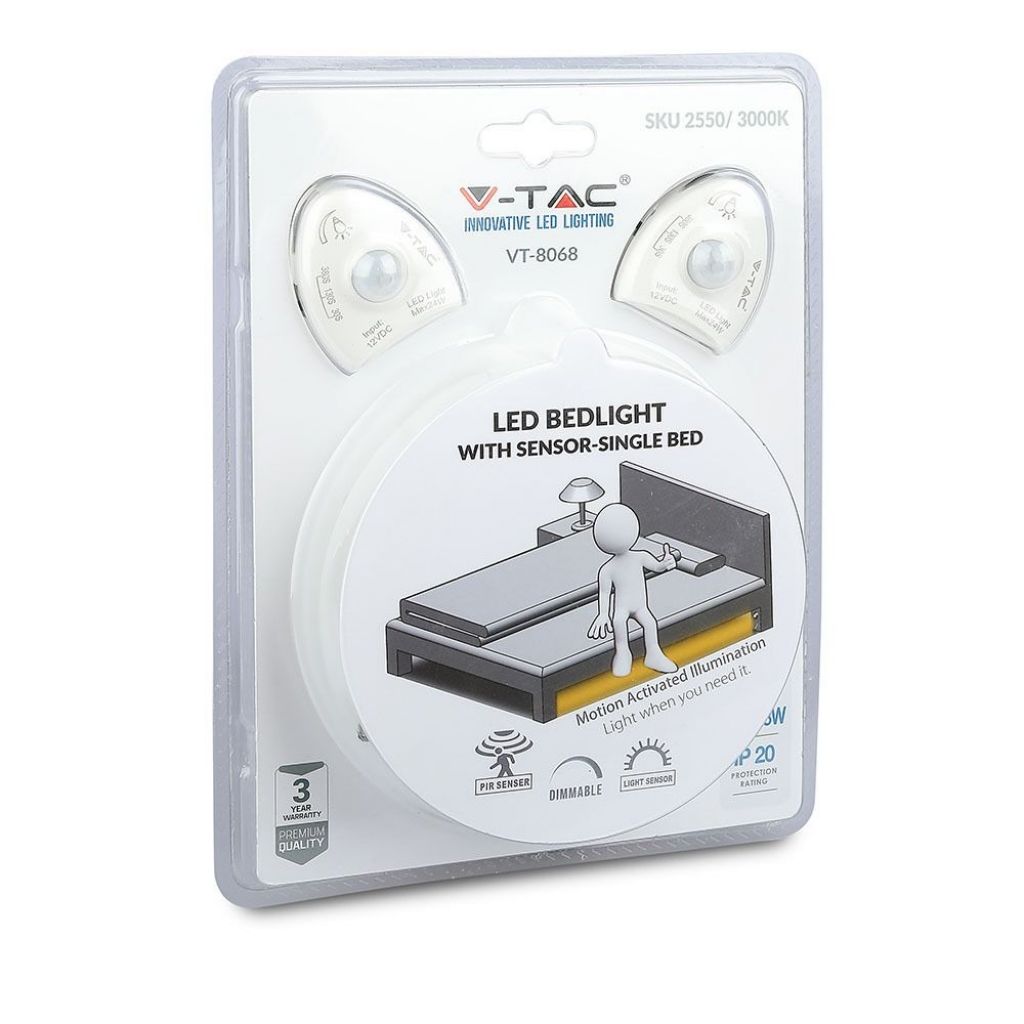 Kit de ruban LED — IP65, 3000K (VT-8068)
