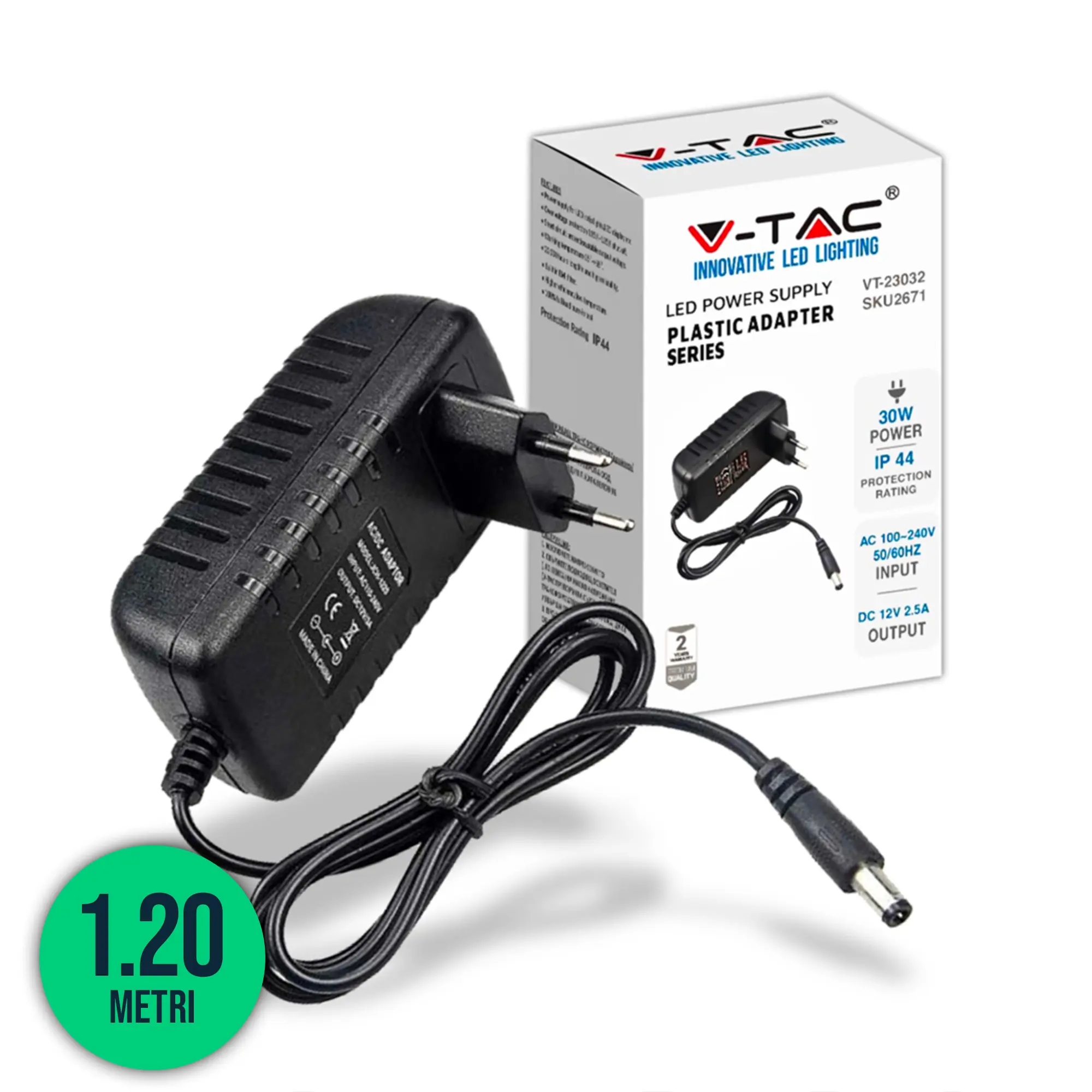 Alimentation LED 30 W — IP44 (VT-23032)