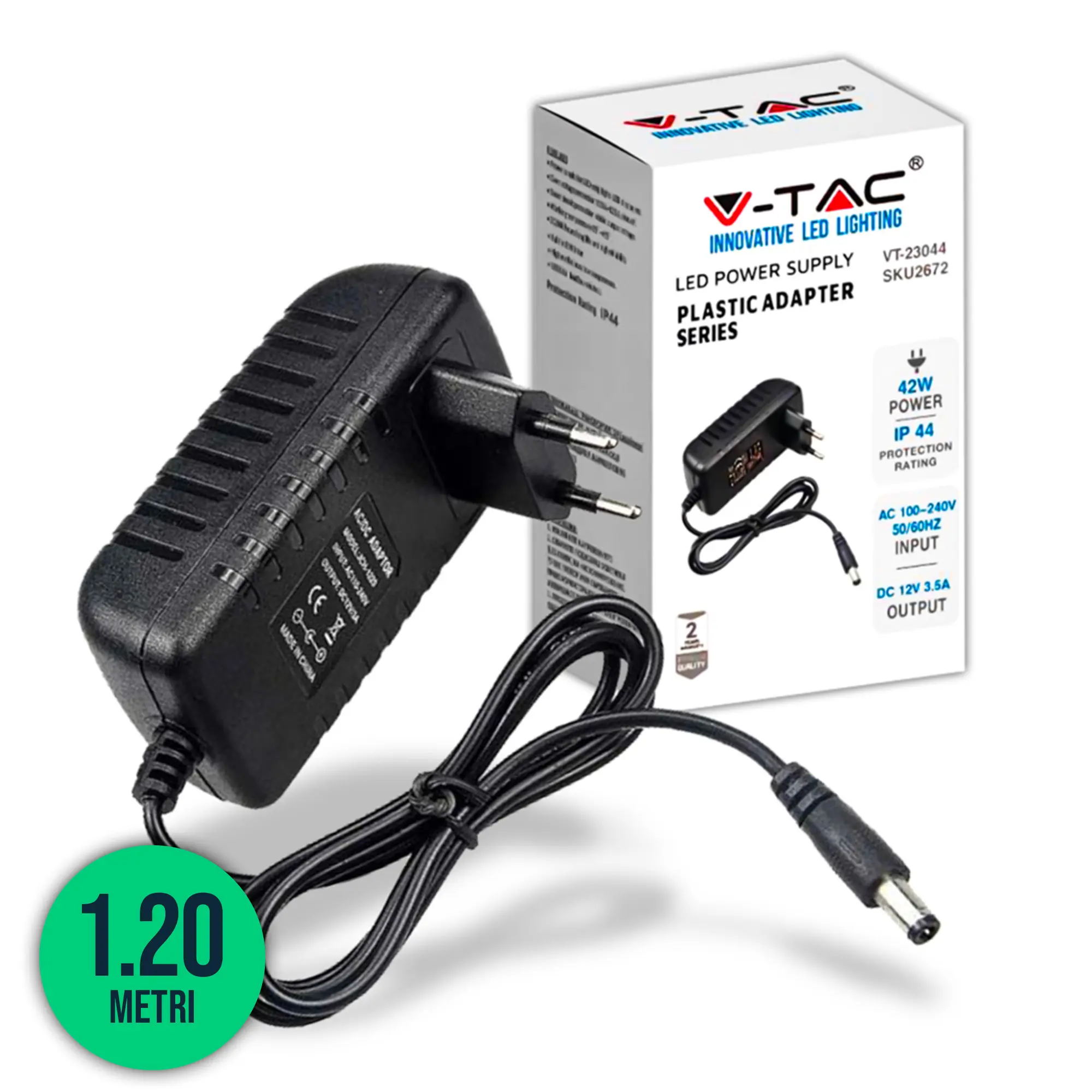 Alimentation LED 42 W — IP44 (VT-23044)