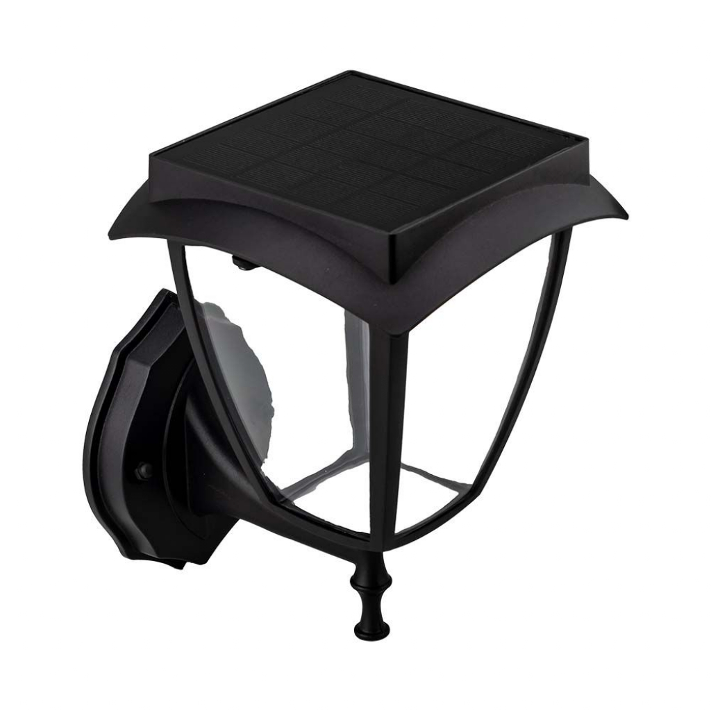 Lampe LED solaire de jardin 2 W — IP65, 3000K (VT-982)