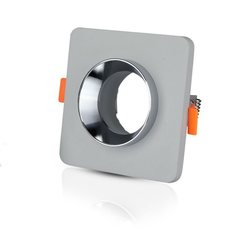 Support de spot GU10 en plâtre — IP20 (VT-862-CHG)