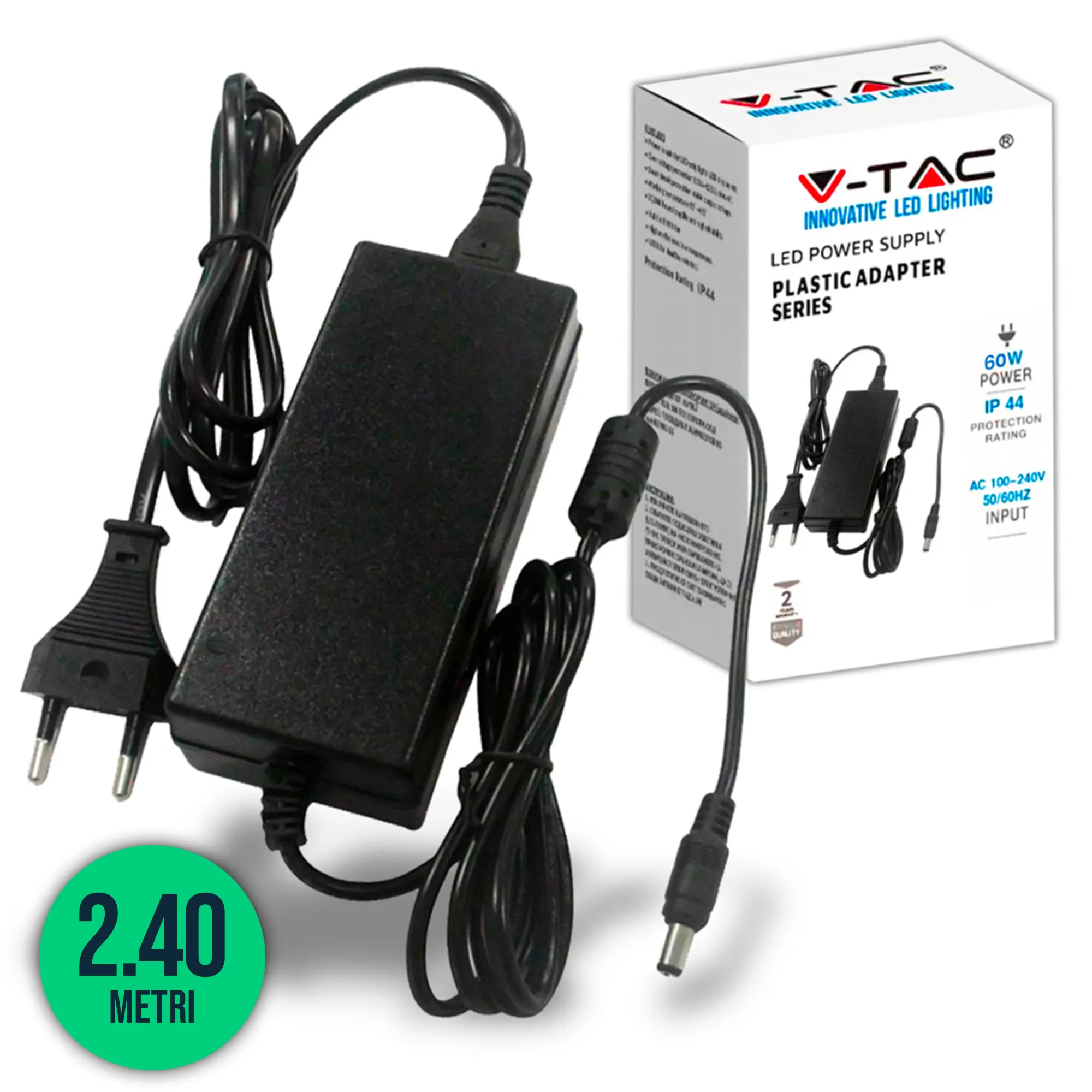 Alimentation LED 60 W — IP44 (VT-23061)