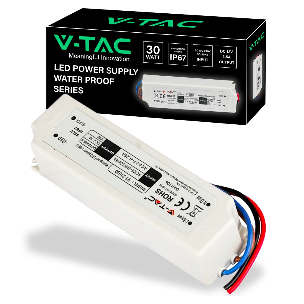 Alimentation LED 30 W — IP67