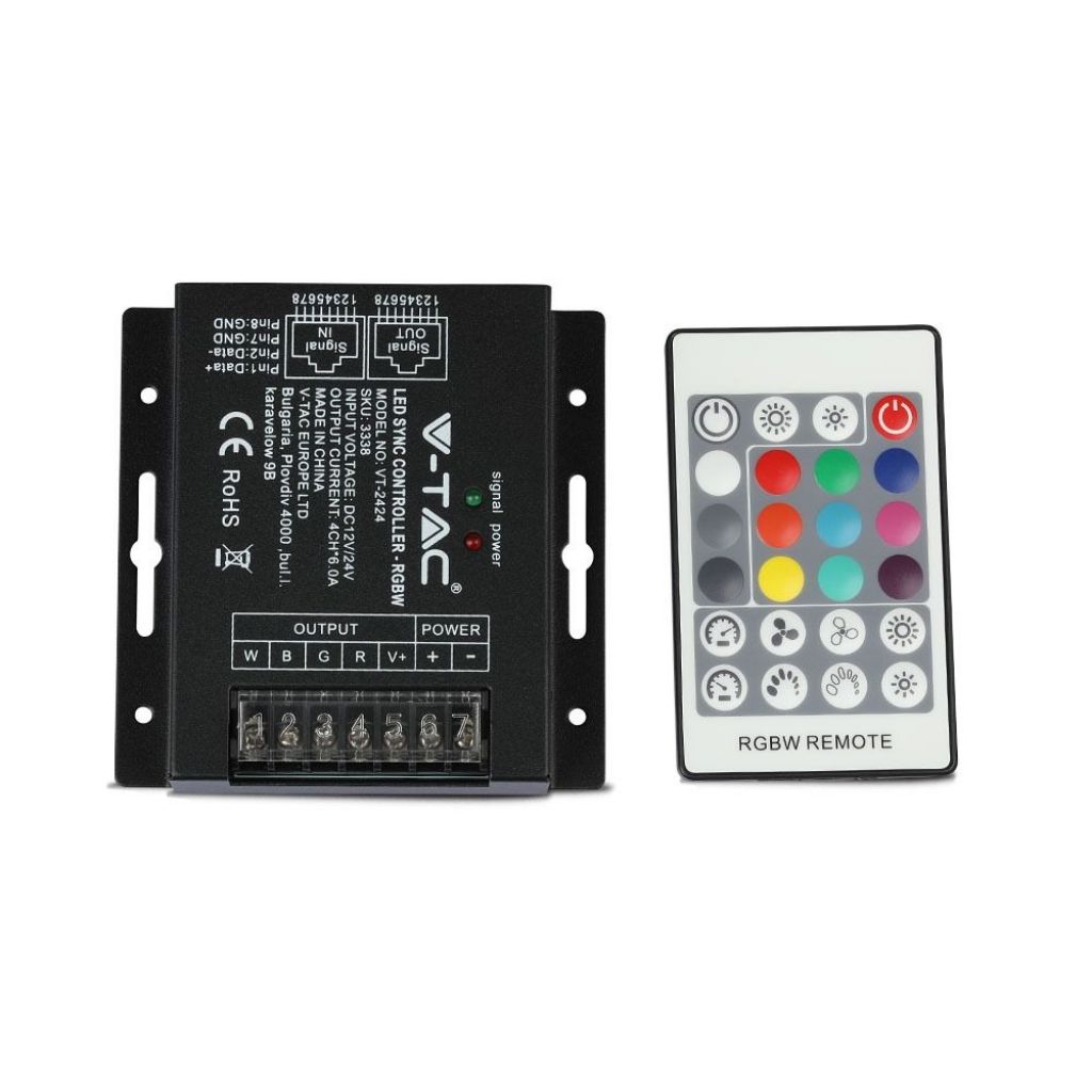 Contrôleur pour ruban LED — IP20 (VT-2424)