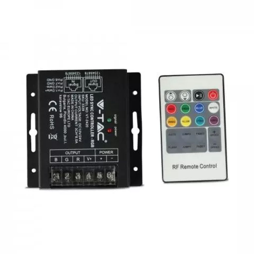 Contrôleur pour ruban LED — IP20 (VT-2420)